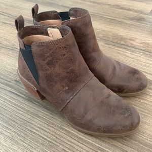 Brown Booties - Size 7.5